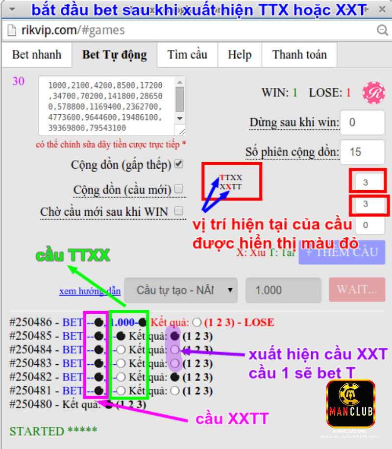 Hướng dẫn sử dụng tool tài xỉu hỗ trợ soi cầu